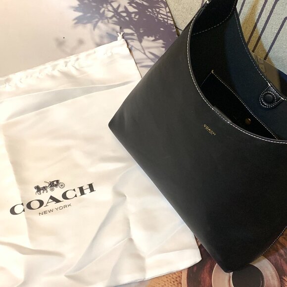 Brooklyn 28 small Leather Coach Bag🥥 - Picture 6 of 6